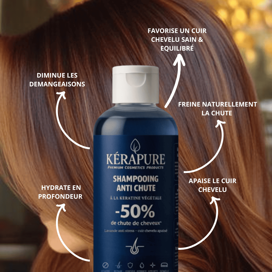 Shampooing anti chute I LAVANDE ANTI-STRESS -
cuir chevelu apaisé