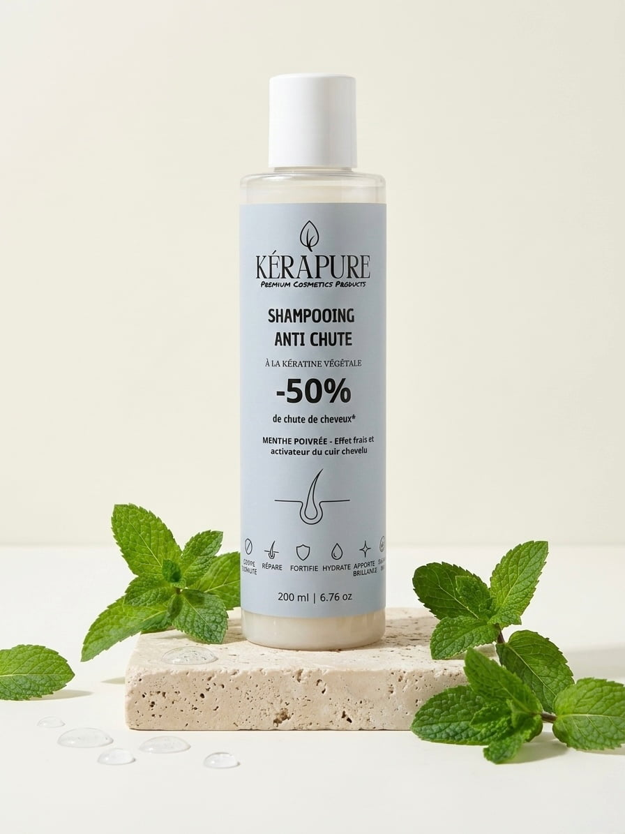shampooing anti chute menthe poivrée