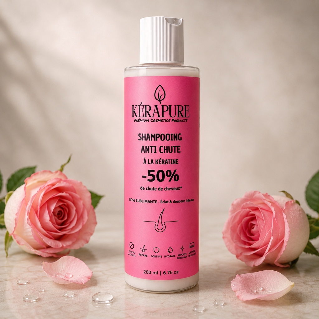 Shampooing anti chute rose sublimante