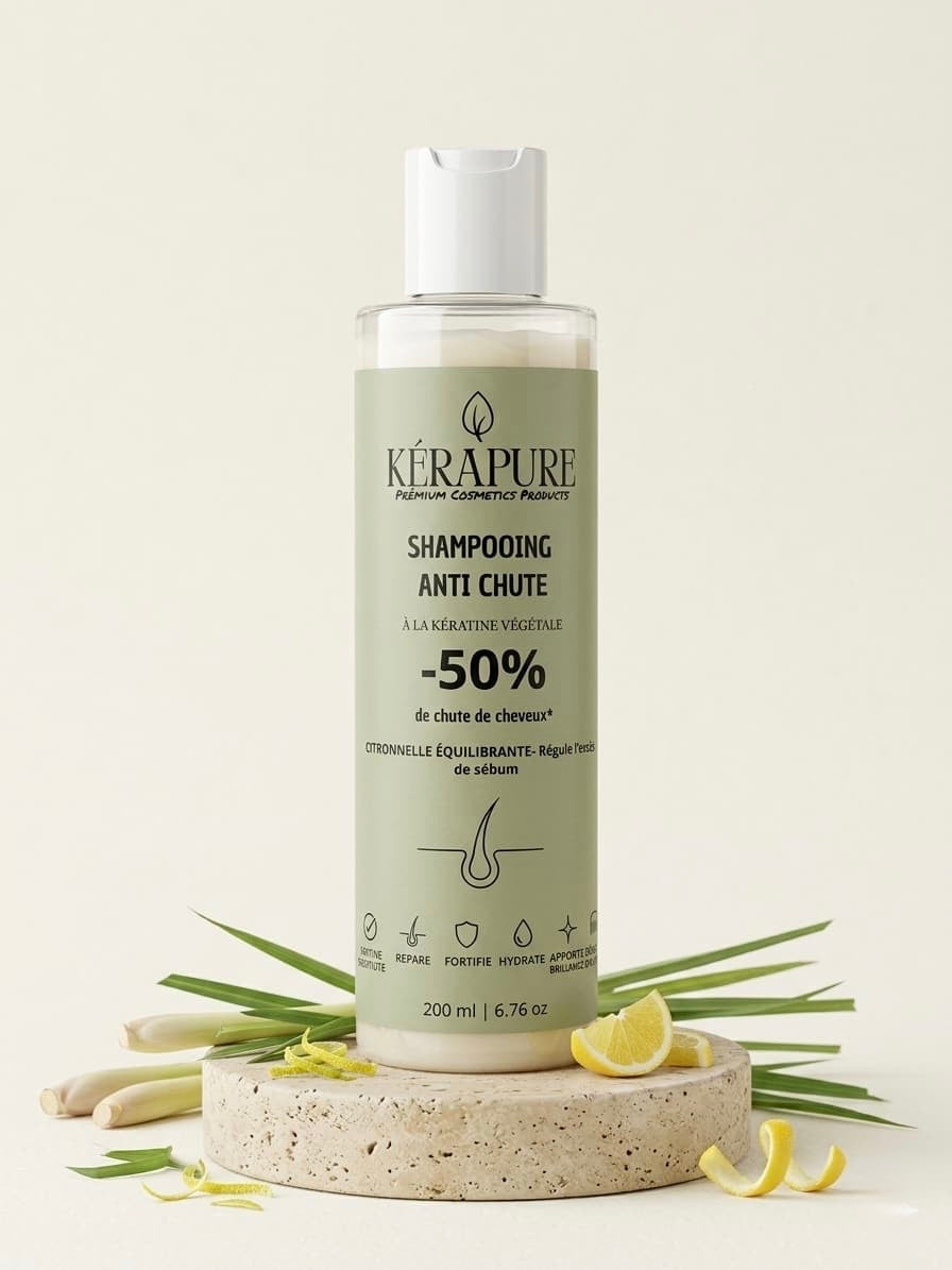 Shampooing anti chute citronelle équilibrante