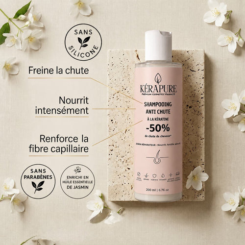 Shampooing anti chute triple action jasmin