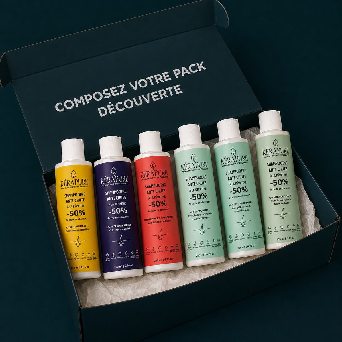Pack découverte - composez votre routine capillaire