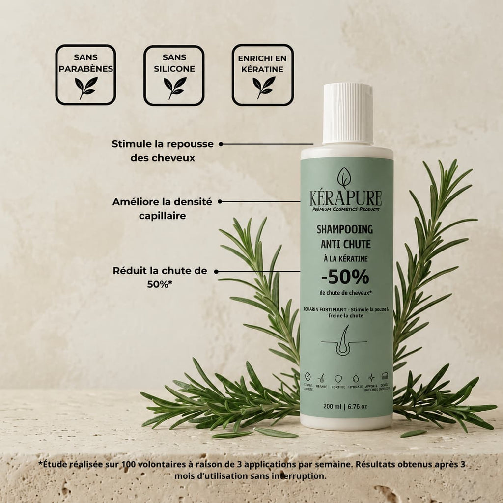 Shampooing double action au romarin
