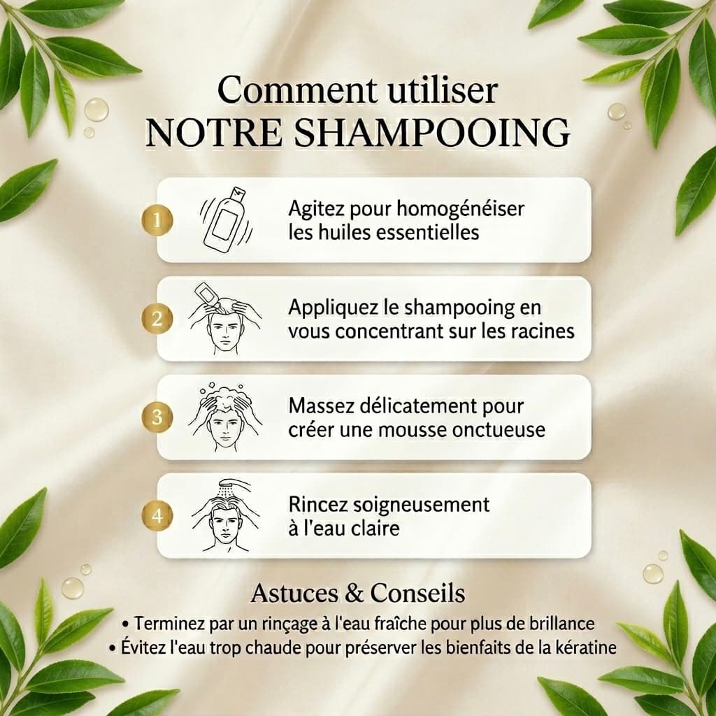 shampooing double action au tea tree