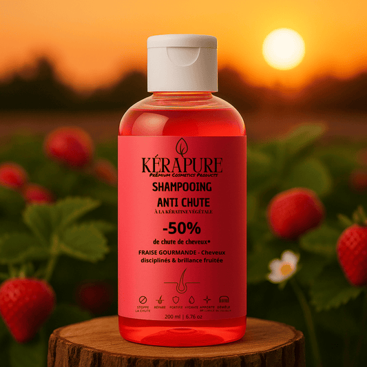 Shampooing anti chute | FRAISE GOURMANDE – cheveux disciplinés & brillance fruitée