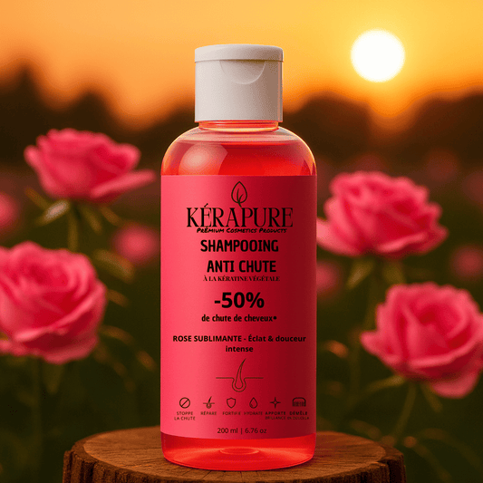 Shampooing anti chute | ROSE SUBLIMANTE – éclat & douceur intense